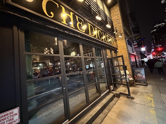 The Dickens interior