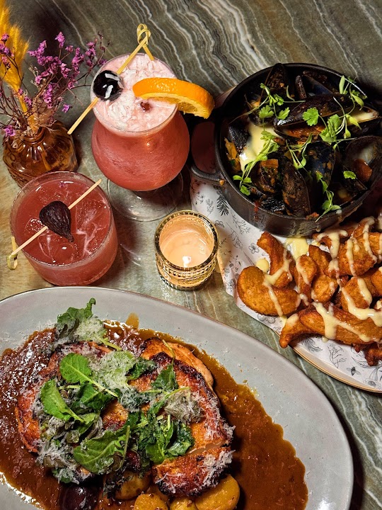 Wildflower food and drinks